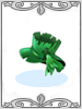 Leque de Penas Verde